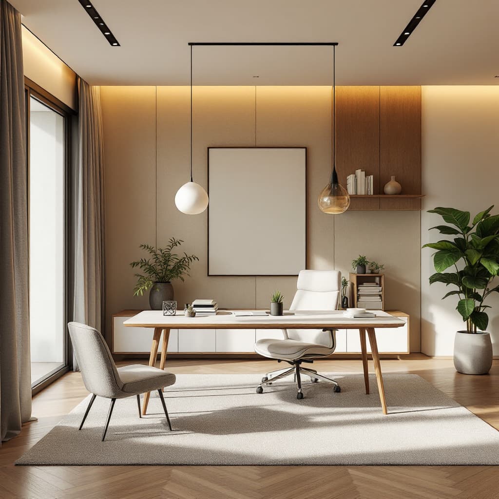 Home office em MDF: ergonomia, ordem e silêncio juntos