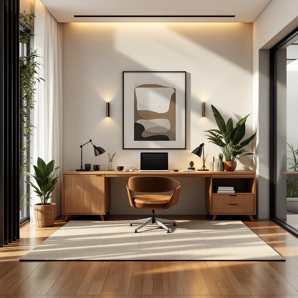 Home office na sala: como trabalhar em casa sem perder o aconchego